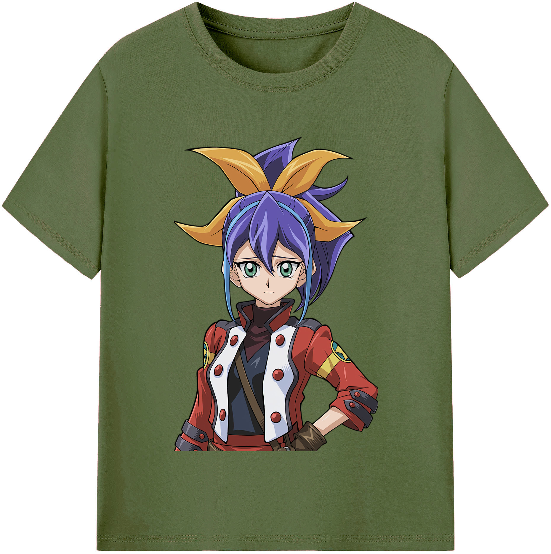 （画像用） 遊☆戯☆王 Yu-Gi-Oh! 綿100％半袖Tシャツ（フロントプリント）